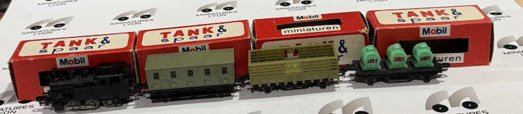 Train + locomotives – Majorette 1/66