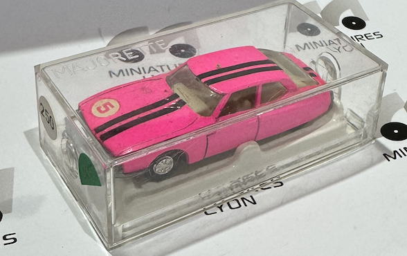 CITROEN MASERATI SM Rallye rose – Majorette 1/66