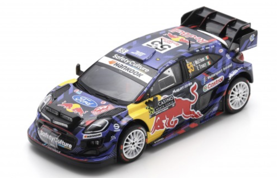 FORD Puma Rally1 N°55 M-SPORT Ford World Rally Team 7ème Rallye Monte Carlo 2025 SPARK 1/43