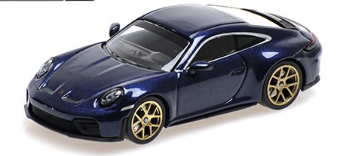 Porsche 911 992.2 GT3 Touring 2025 Blue Metallic Minichamps 1/64