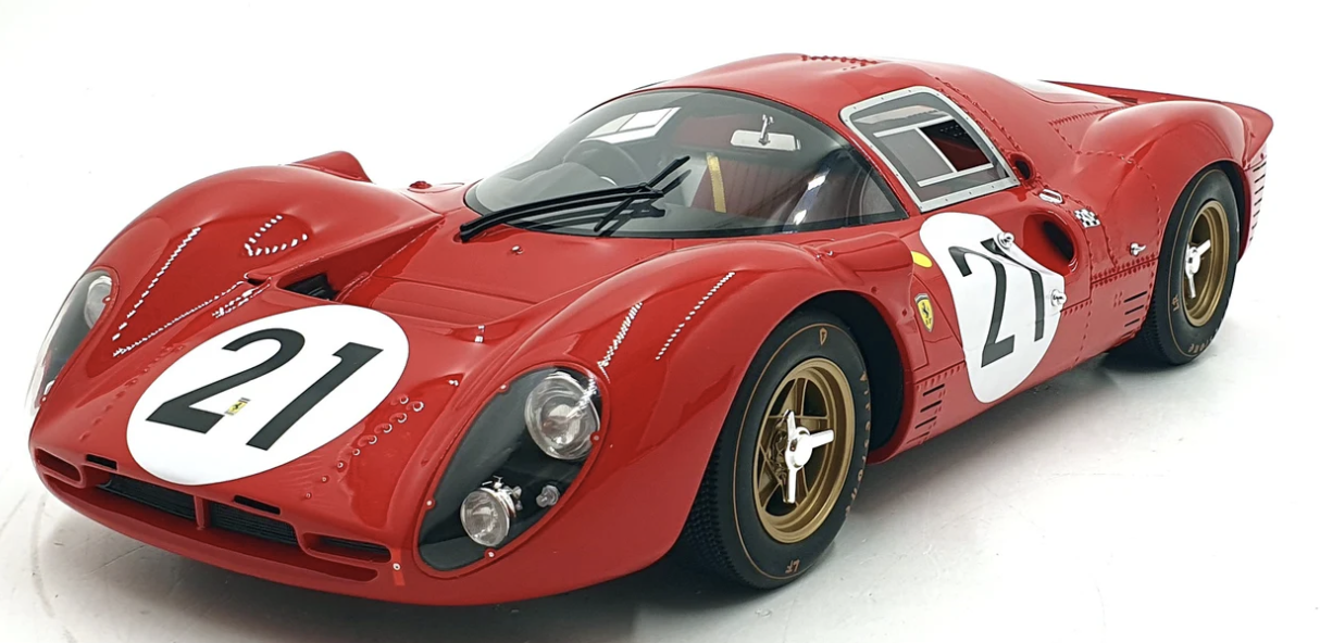 Ferrari 330 P4 2nd 24hr LM 1967 - Scarfiotti/Parkes WERK 1/12