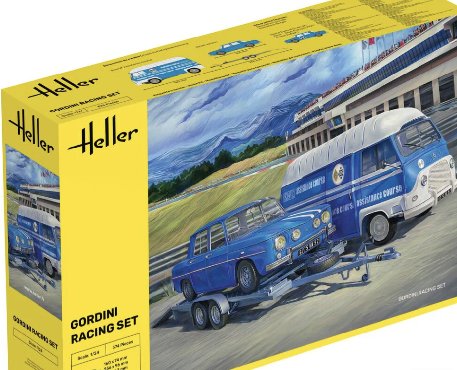 GORDINI RACING SET HELLER 1/24