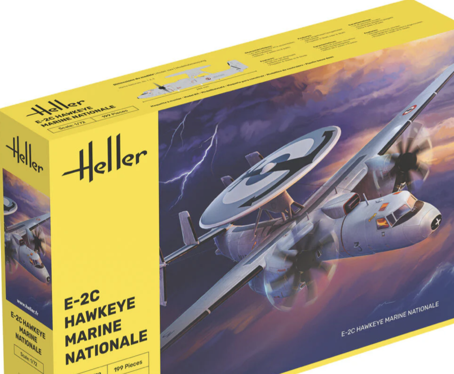 E-2C HAWKEYE MARINE NATIONALE HELLER 1/72