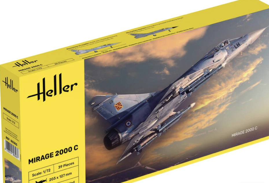 MIRAGE 2000 C HELLER 1/72