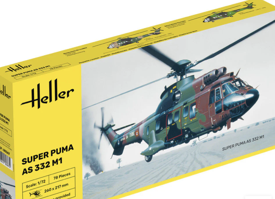 SUPER PUMA AS 332 M1 HELLER 1/72