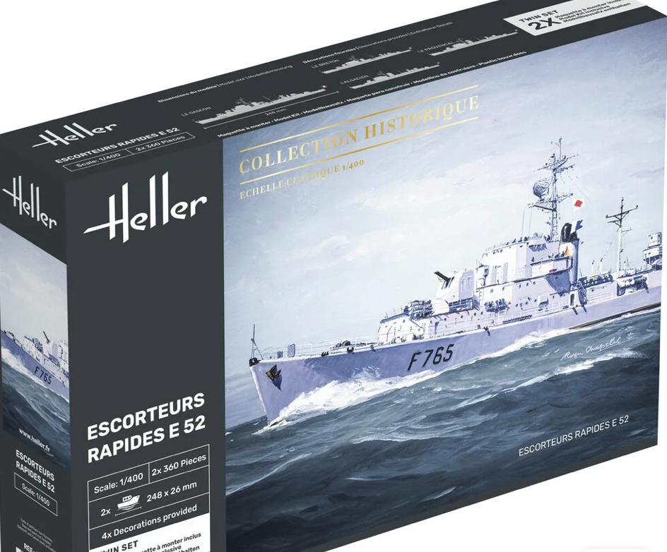 ESCORTEURS RAPIDES E 52 HELLER 1/400