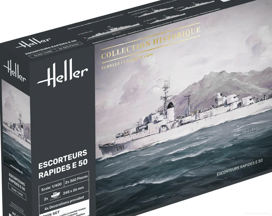 ESCORTEURS RAPIDES E 50 HELLER 1/400