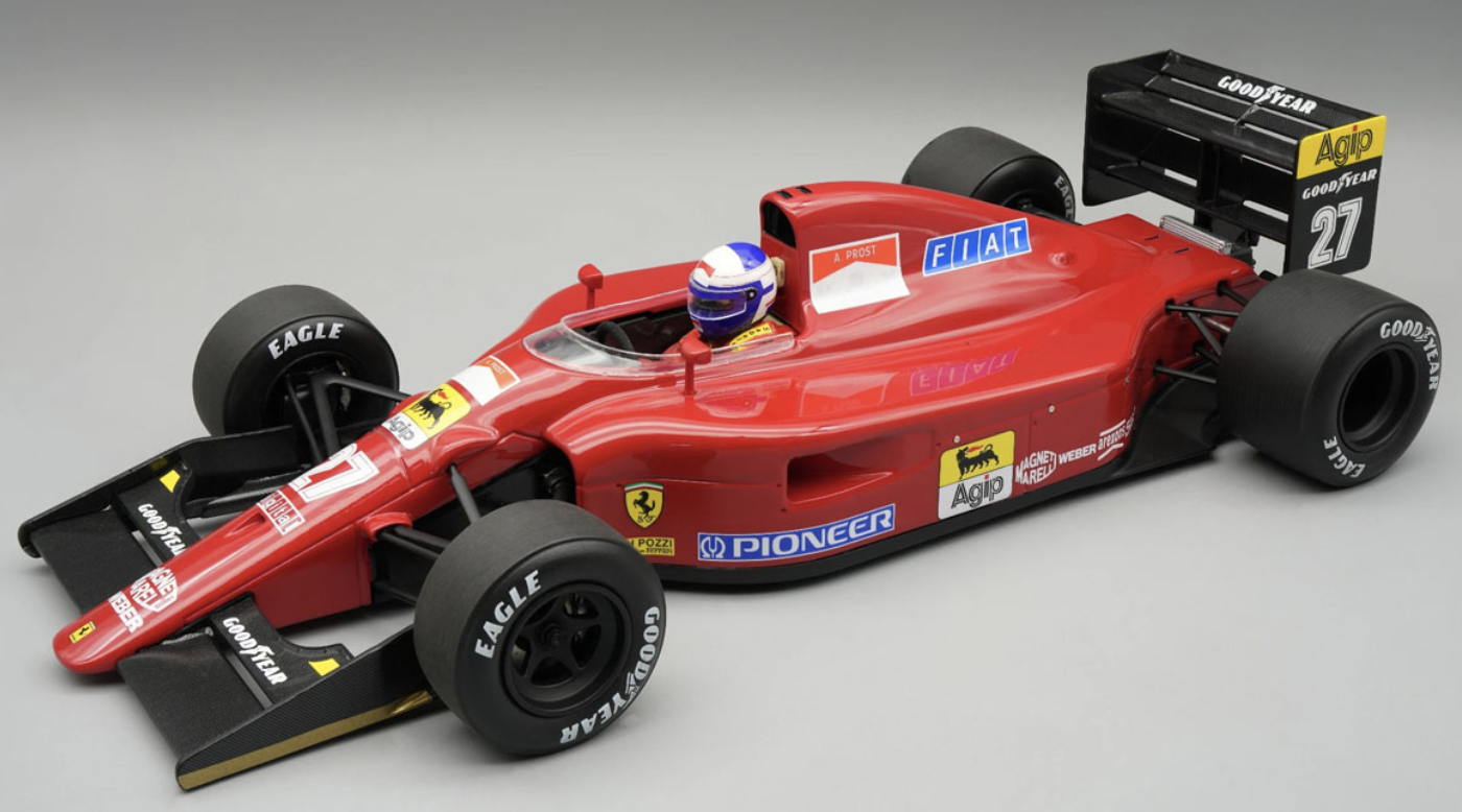 Ferrari 642 F1 Monaco GP 1991 Alain Prost technomodel 1/18