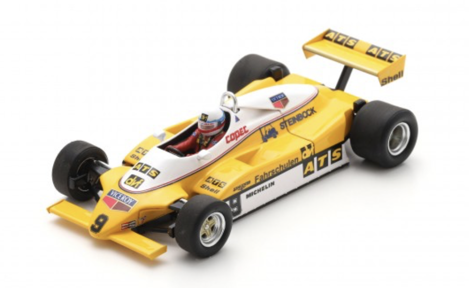 ATS D5 N°9 GP Autriche 1982 Manfred Winkelhock SPARK 1/43