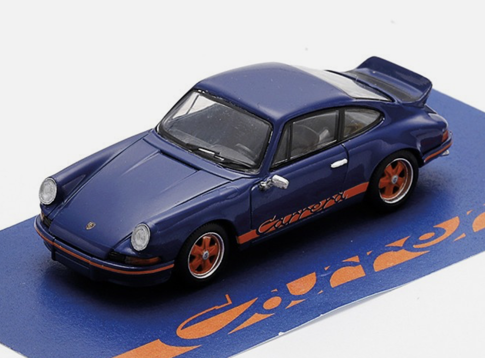 PORSCHE 911 2.7 RS 1973 Bleu/Orange SPARK 1/64