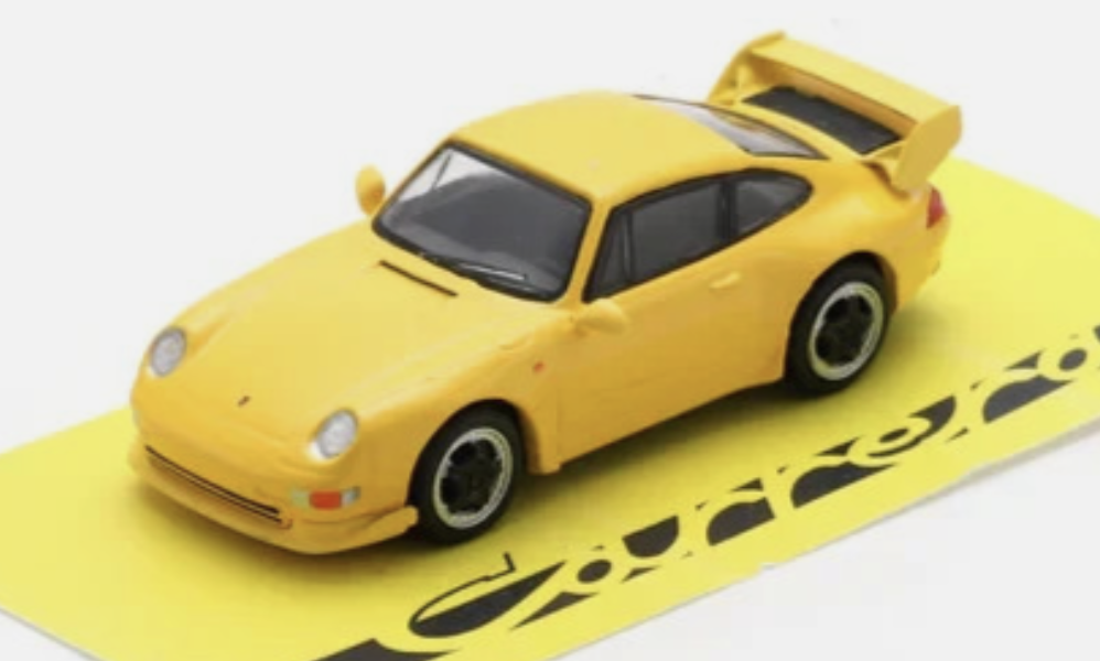 PORSCHE 911(993) RS Clubsport 1995 Jaune/Noir SPARK 1/64