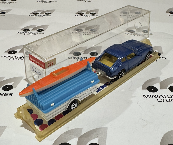 DATSUN 260 Z + REM CAMPING MAJORETTE 1/66