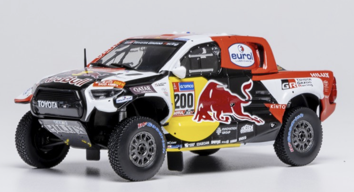 Toyota GR DKR Hilux Evo T1+ 200 Rallye Dakar 2023 N.Al-Attiyah - M.Baumel IXO 1/43