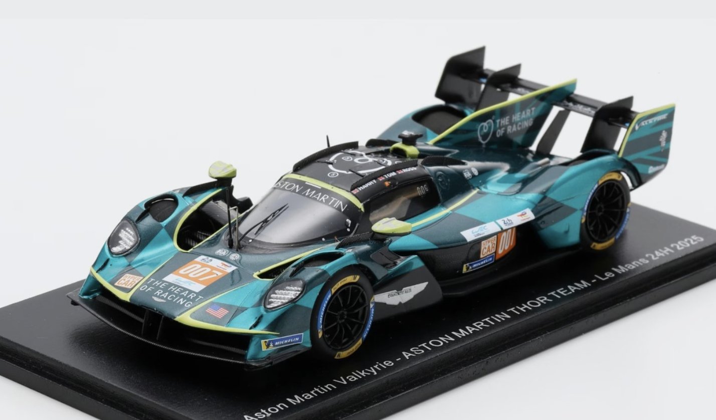 ASTON MARTIN Valkyrie N°007 ASTON MARTIN THOR TEAM 24H Le Mans 2025 SPARK 1/43