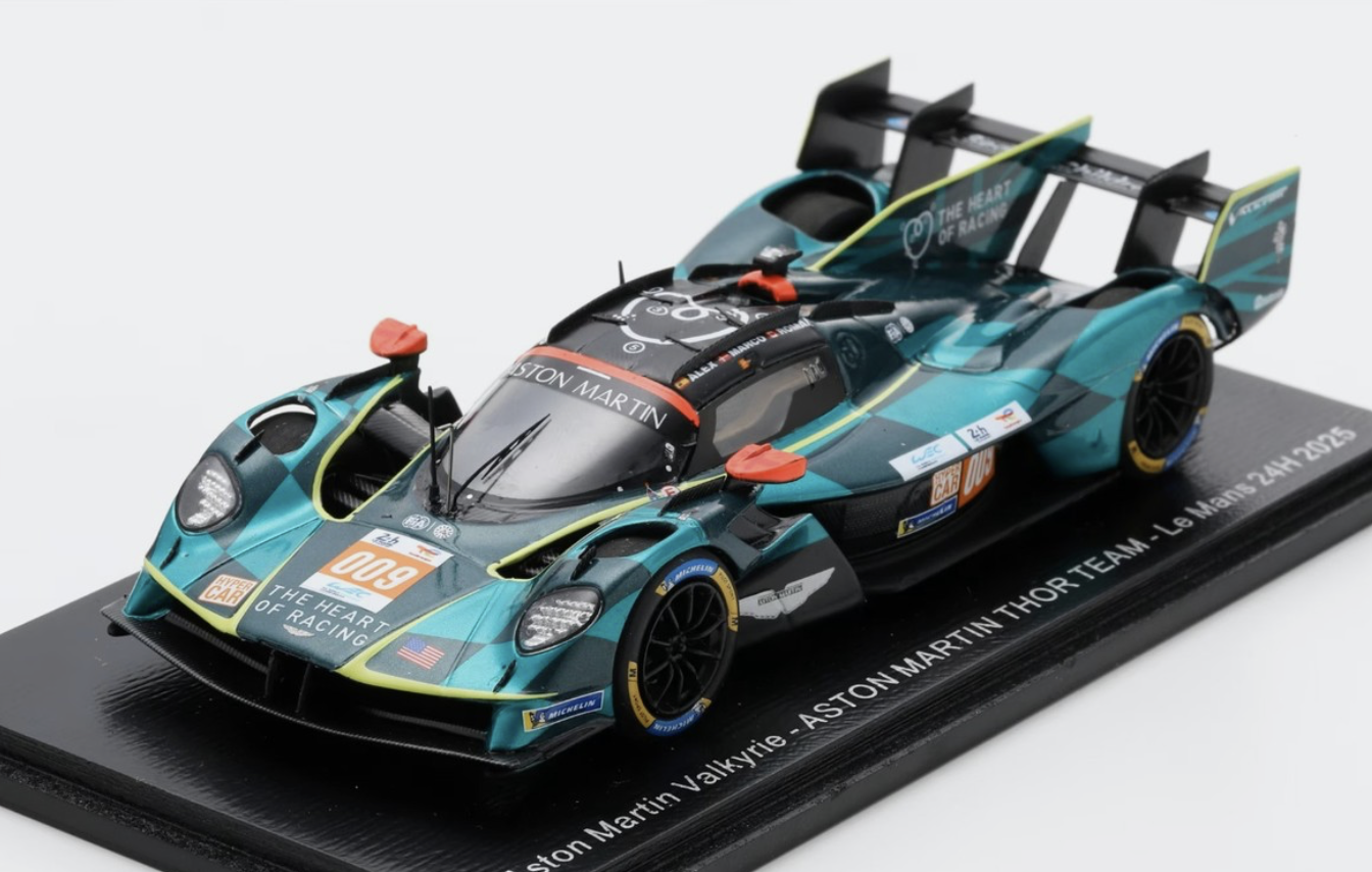 ASTON MARTIN Valkyrie N°009 ASTON MARTIN THOR TEAM 24H Le Mans 2025 SPARK 1/43
