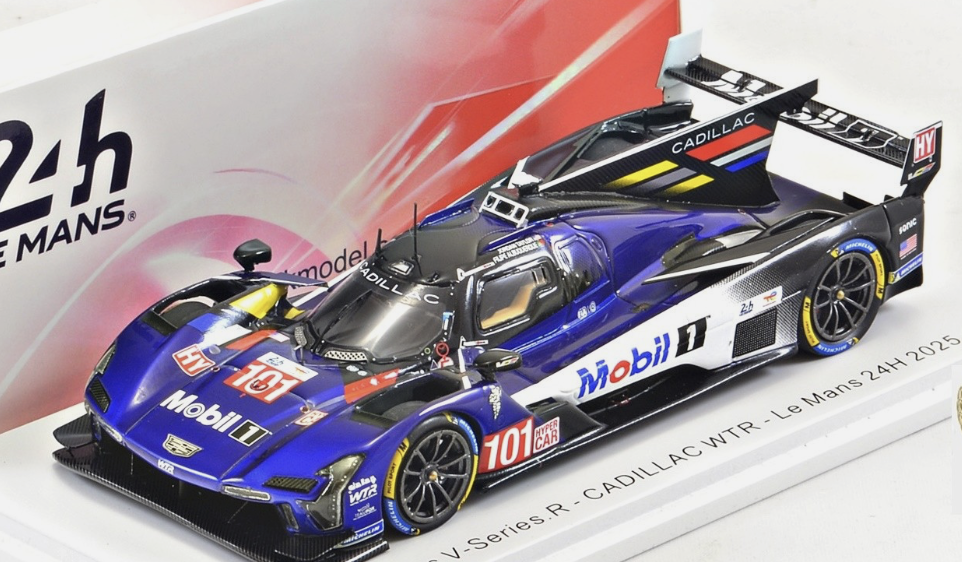 CADILLAC V-Series.R N°101 CADILLAC WTR 24H Le Mans 2025 SPARK 1/43