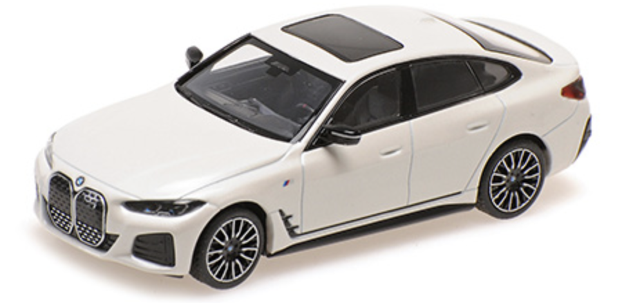BMW I4 M50 – 2022 – WHITE METALLIC MINICHAMPS 1/43