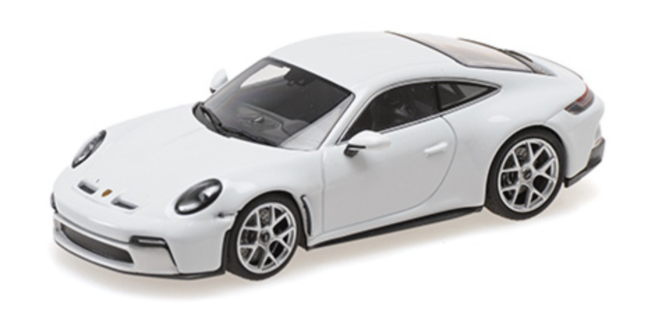 PORSCHE 911 (992) S/T – 2023 – WHITE MINICHAMPS 1/43