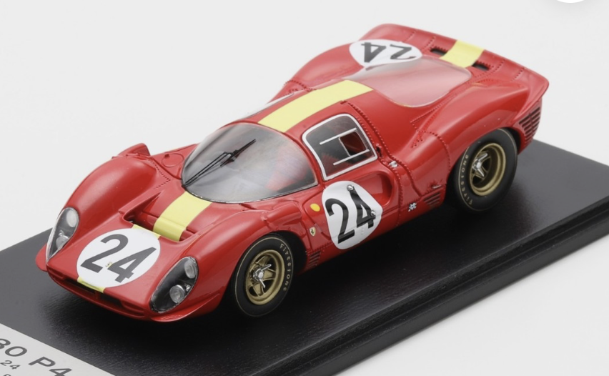 FERRARI 330 P4 N°24 3ème 24H Le Mans 1967 Willy Mairesse - Jean Beurlys LOOKSMART 1/43