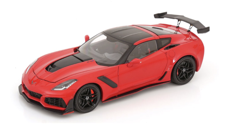 Chevrolet Corvette C7 ZR1 2019 ROUGE IXO 1/18