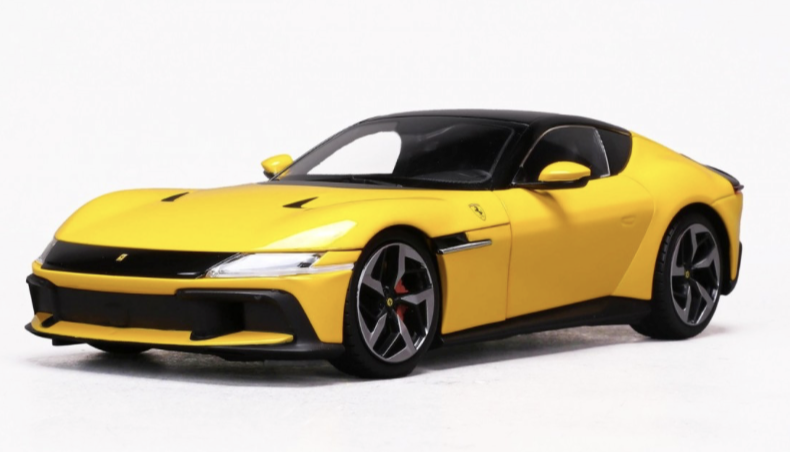 Ferrari 12Cilindri 2024 Yellow display Polistil 1/18