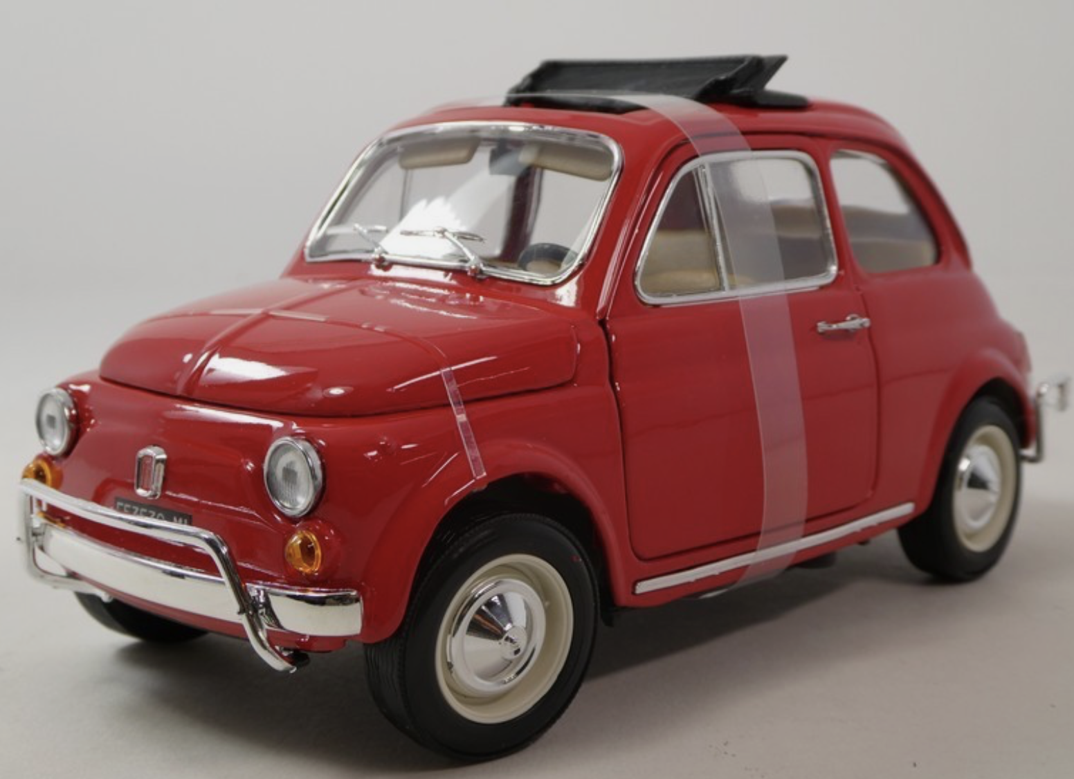 Fiat 500L Rouge 1968 BURAGO 1/18