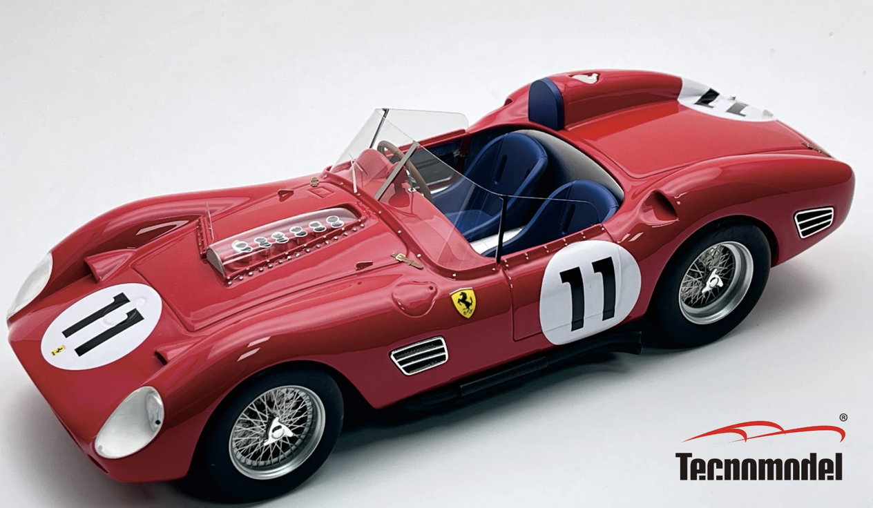Ferrari 250 TR59-60 Le Mans 24h 1960 car #11 Winner Driver TECHNOMODEL 1/18