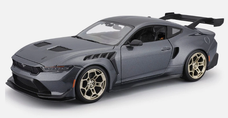 FORD MUSTANG GTD 2025 GRISE MAISTO 1/18°