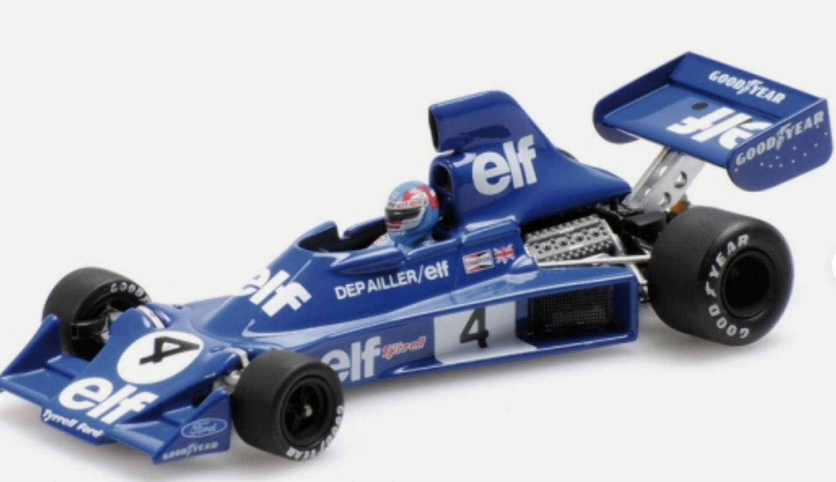 TYRRELL FORD 007 P. DEPAILLER 1975 MINICHAMPS 1/43