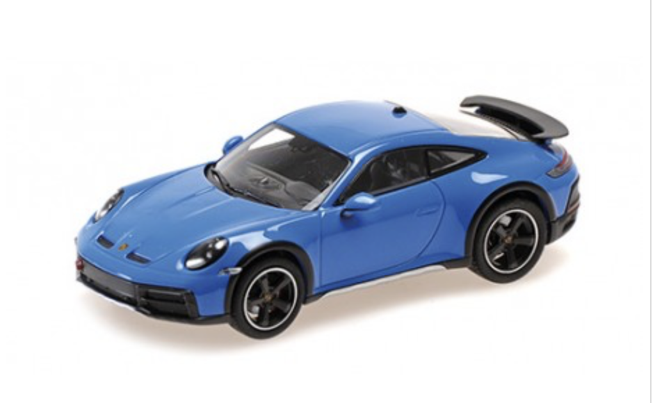 Porsche 911 Dakar 2022 Blue Minichamps 1/43°