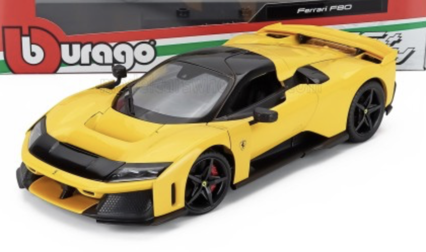 FERRARI F80 – 2024 JAUNE MODENA BURAGO 1/18