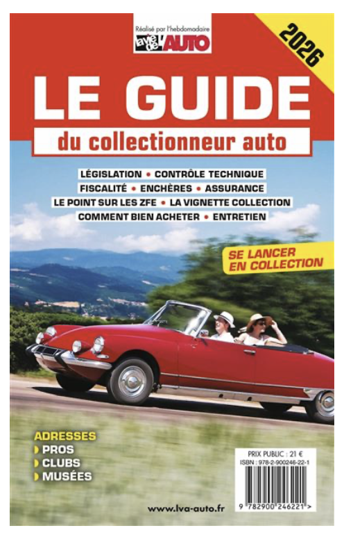 Le Guide du Collectionneur Auto 2026