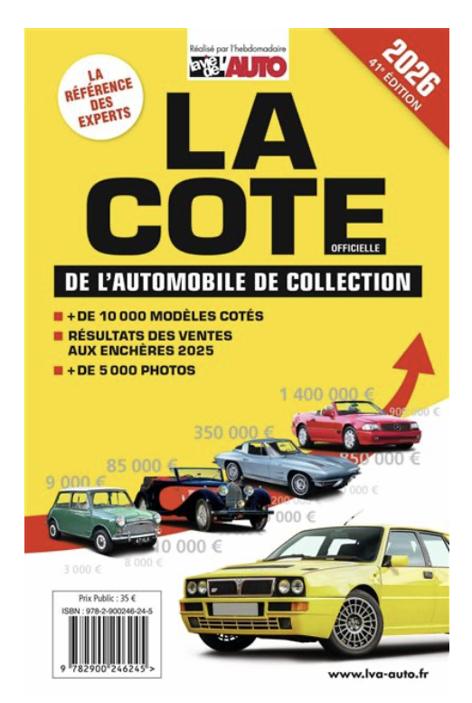 La cote de l'automobile de collection 2026