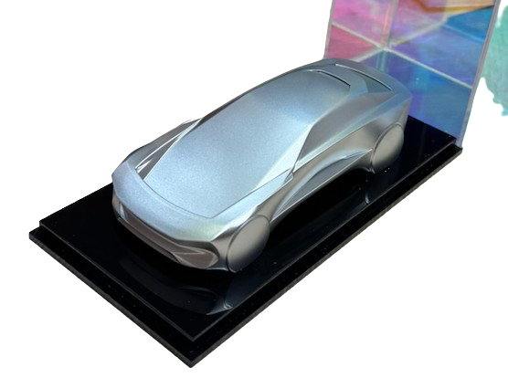 PEUGEOT INCEPTION CONCEPT SILVER 1/43