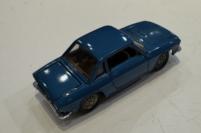 LANCIA FULVIA COUPE BLEU POLITOYS 1/43°