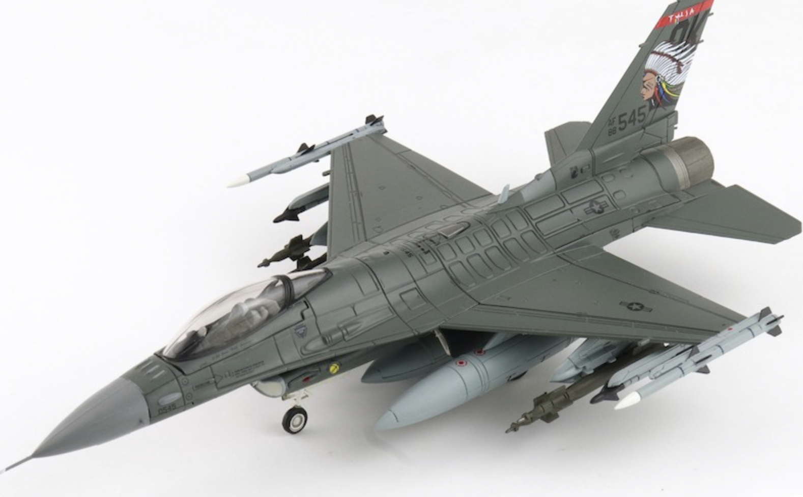 F16C Fighting Falcon USAF "The Spirit of Broken Arrow" 88-0545, 138th FW, Oklahoma ANG, 2024 hm 1/72
