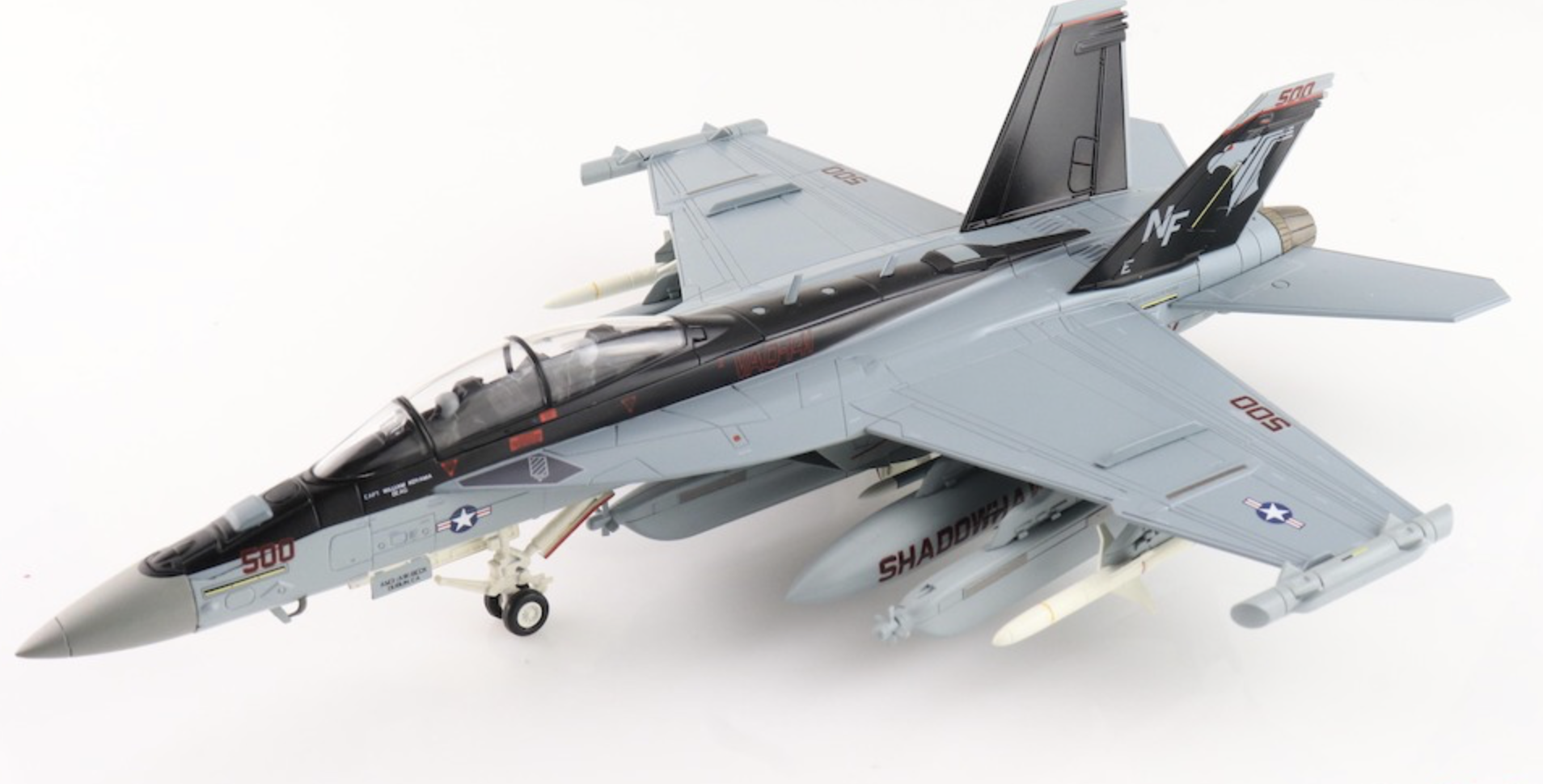 E/A-18G Growler US Navy "Shadowhawks" 166928, VAQ-141, USS George Washington, 2013 HM 1/72