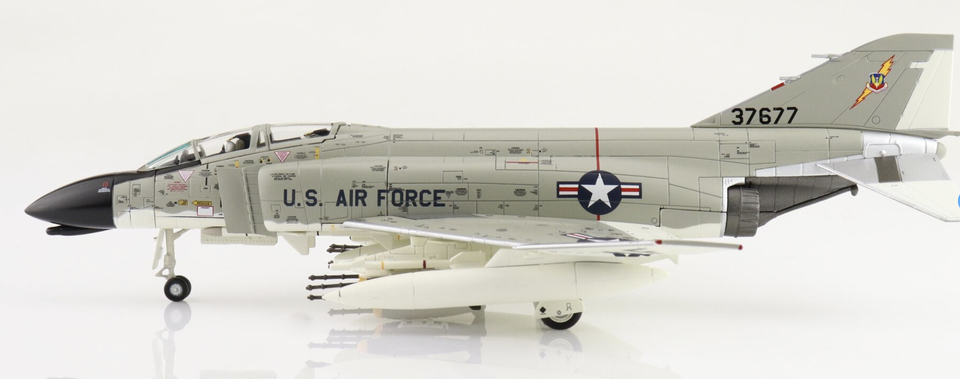 McDonnell Douglas F4C Phantom II USAF, 63-7677, 433rd TFS, 8th TFW, Ubon, Thailand, April 1966 HM 1/72