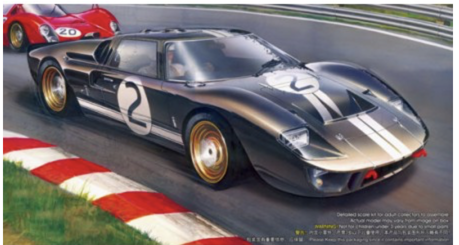 US SPORT CAR - TRUMPETER 24HOUR ENDURANCE RACING CAR 1/12