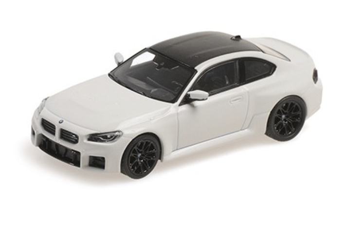 BMW M2 2023 White Minichamps 1/43