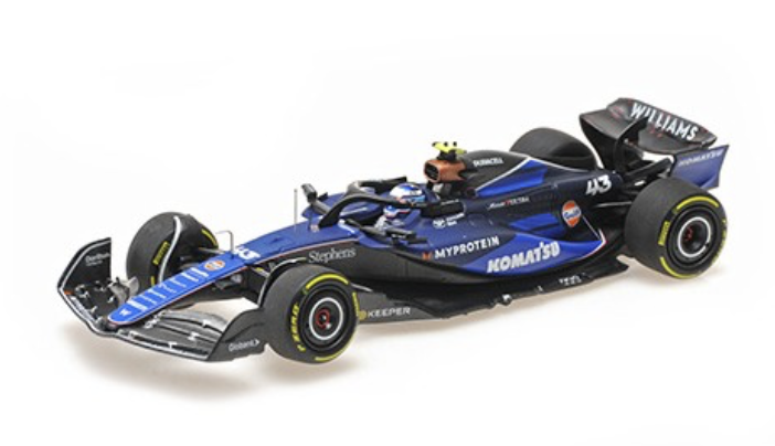 Williams Mercedes FW46 43 Franco Colapinto F1 Austin 2024 Minichamps 1/43