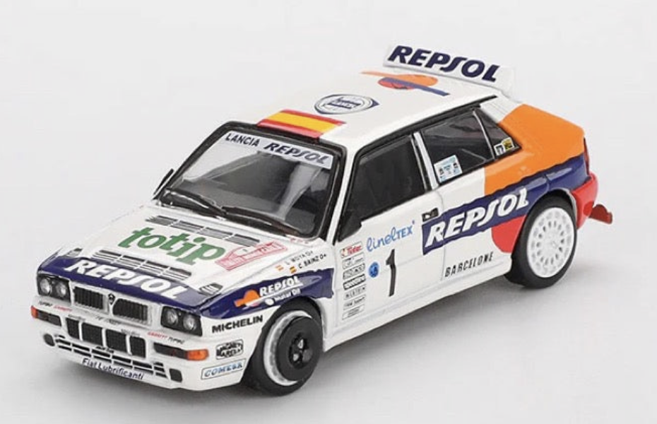 Lancia Delta HF Integrale Evoluzione #1 1993 Rallye Monte-Carlo MINI GT 1/64