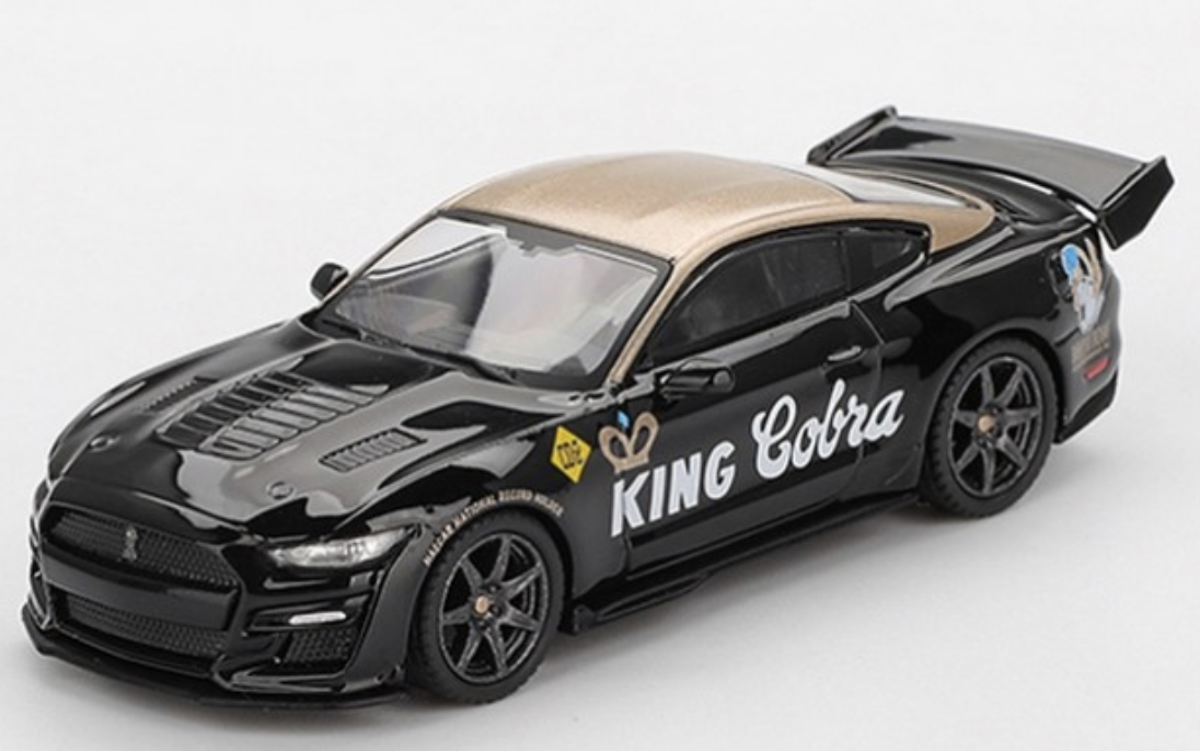 SHELBY GT500 Dragon Snake Concept Black & Gold 2020 MINI GT 1/64
