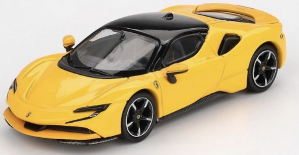 FERRARI SF90 Giallo Modena 2024 BBR 1/64