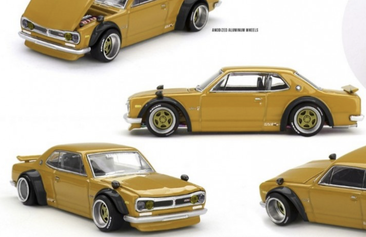 NISSAN Skyline GT-R (KPGC10) Kaido Street V2 1969 KAIDO 1/64