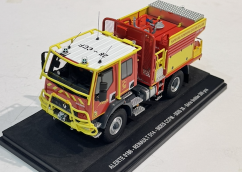 RENAULT D14 SIDES CCFM ALERTE 1/43
