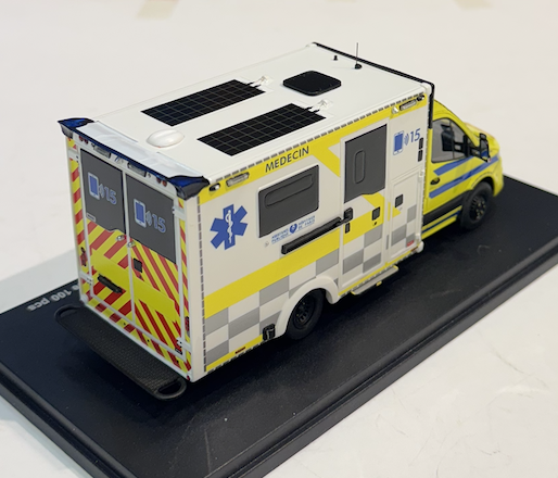 MERCEDES BENZ SPRINTER WAS SAMU 92-94 PERFEX 1/43