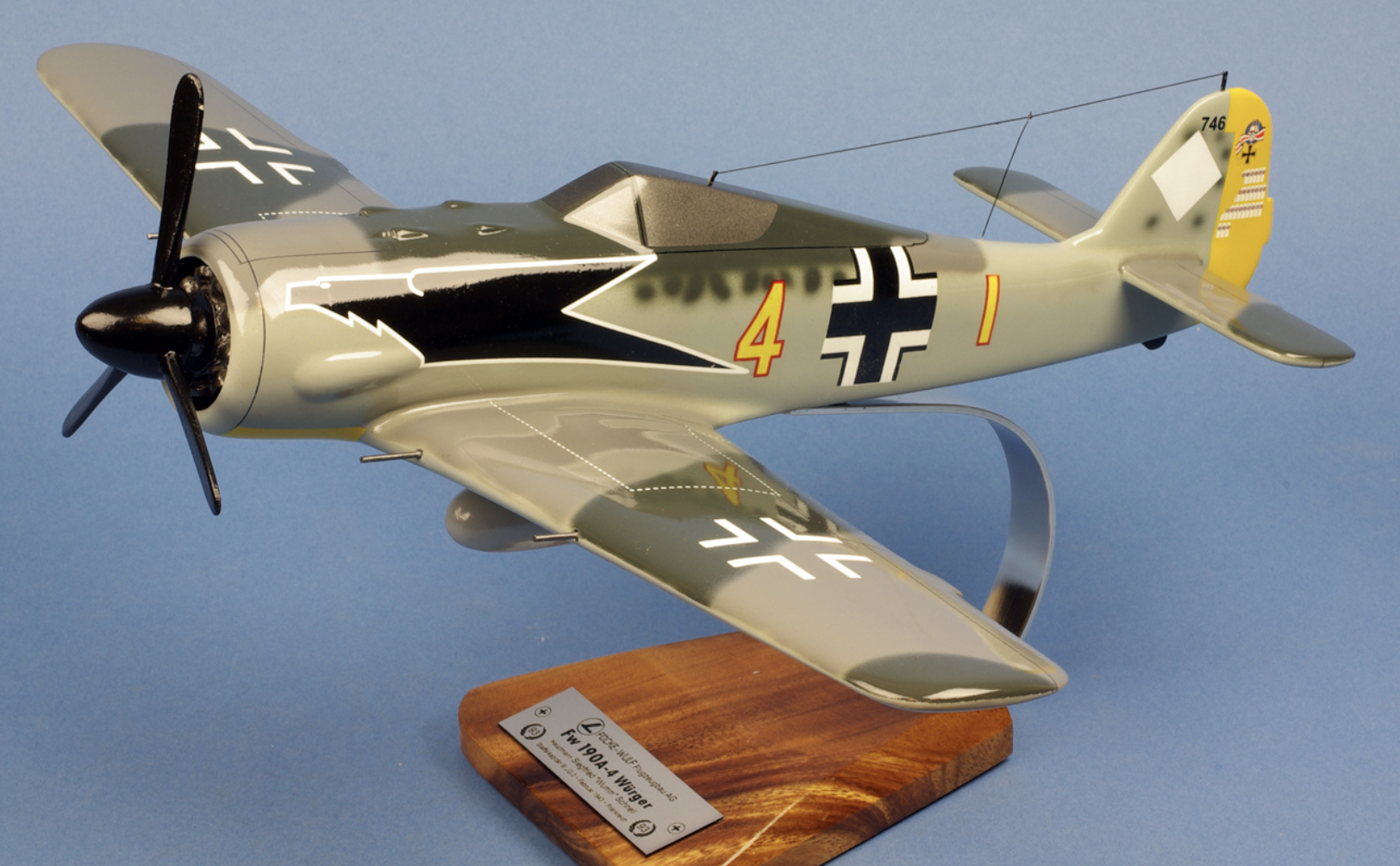 Focke Wulf 190A 9./JG2 “Richthofen” Siegfried Schnell PILOT'S STATION 1/24