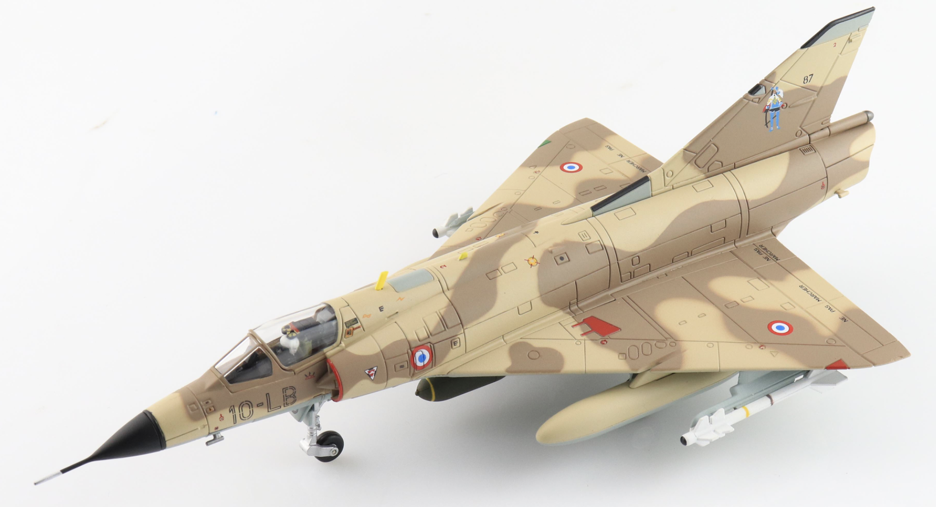 Mirage IIIC 87/10-LB, EC 03/010 Vexin, Armée de ľ Air, Djibouti, October 1984 HM 1/72