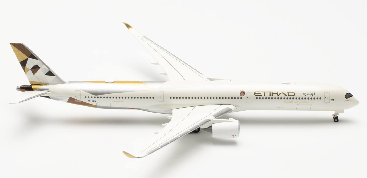 Etihad Airways Airbus A350-1000 – A6-XWA HERPA 1/500